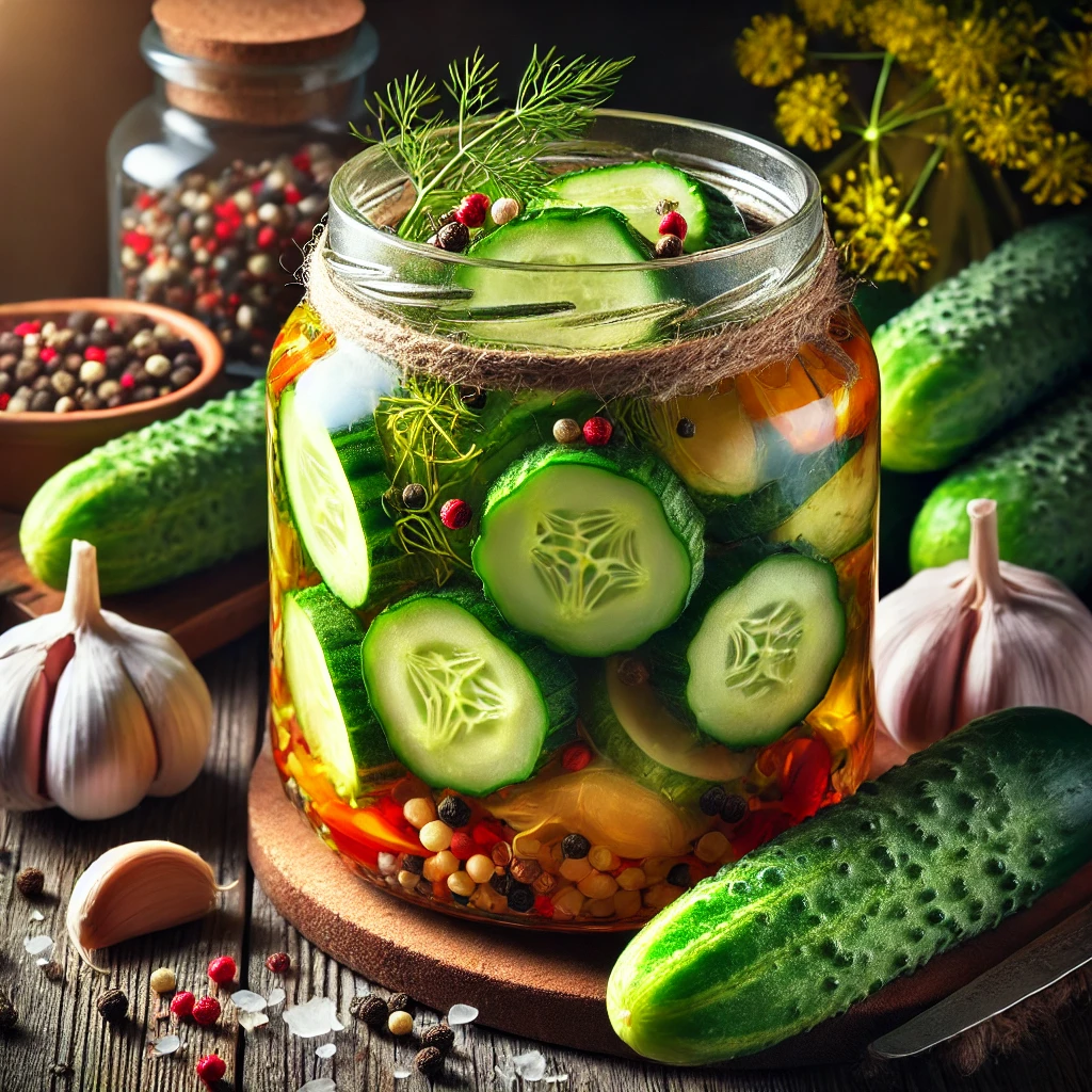 Picles de Pepino Tradicional: A Receita Clássica que Nunca Sai de Moda