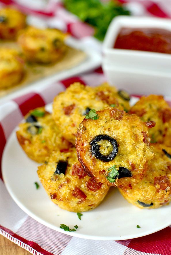 Ideias de Almoço Sem Glúten: Mini Pizzas de Quinoa para Crianças