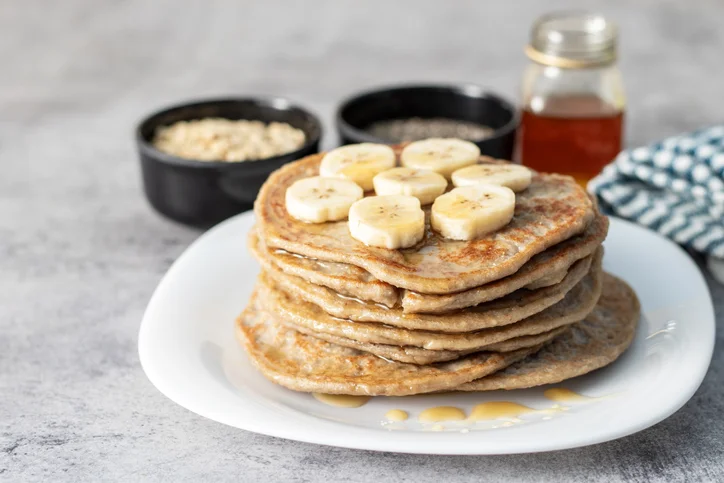 Panqueca de Banana e Aveia