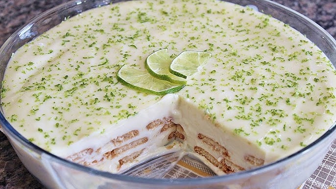 Creme de Limão com Bolacha