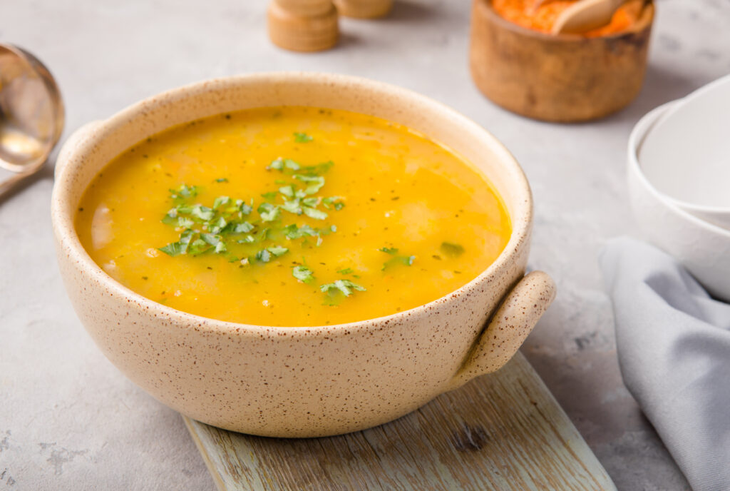 Sopa Cremosa de Batata